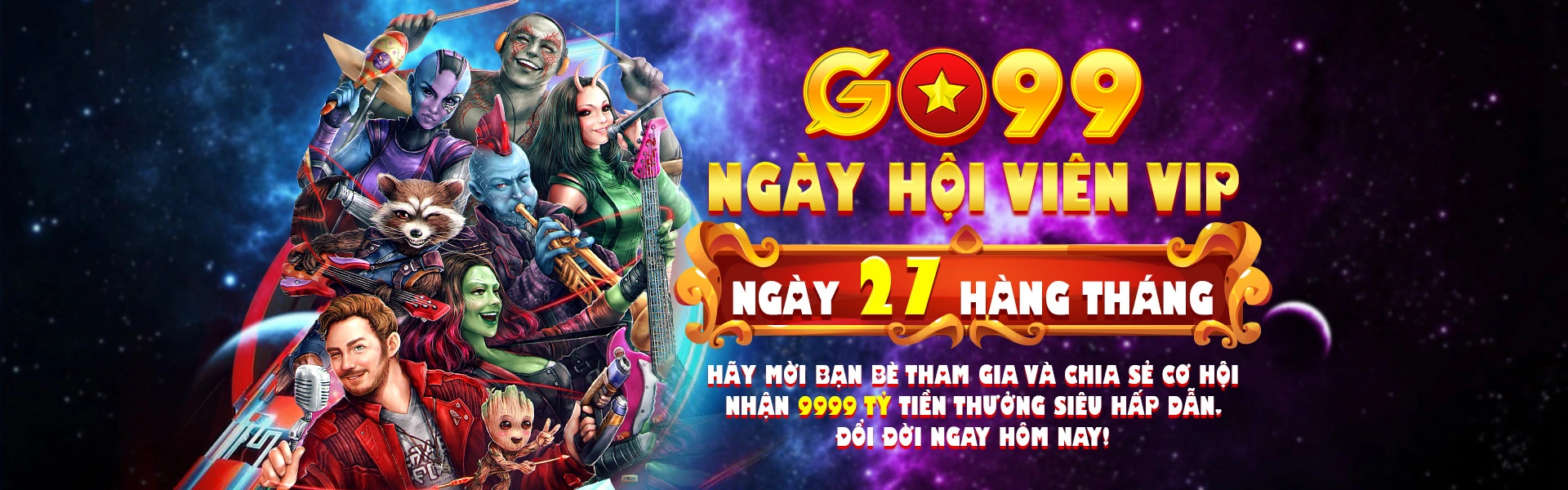 Banner giới thiệu GO99 dành cho người dùng đủ tuổi
